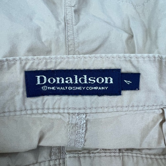 Walt Disney Donaldson Company Mickey Mouse Khaki Beige Skort Safari 4T Girls Vtg - Picture 4 of 5